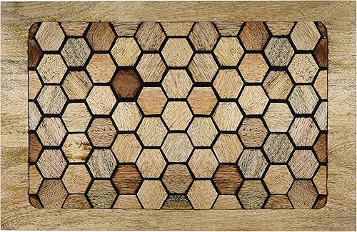 Miniatura 6 de SIMPLIHOME Davisville - Mesa auxiliar rectangular estilo bohemio C de madera maciza de mango de 11 pulgadas de ancho, totalmente montada para sala