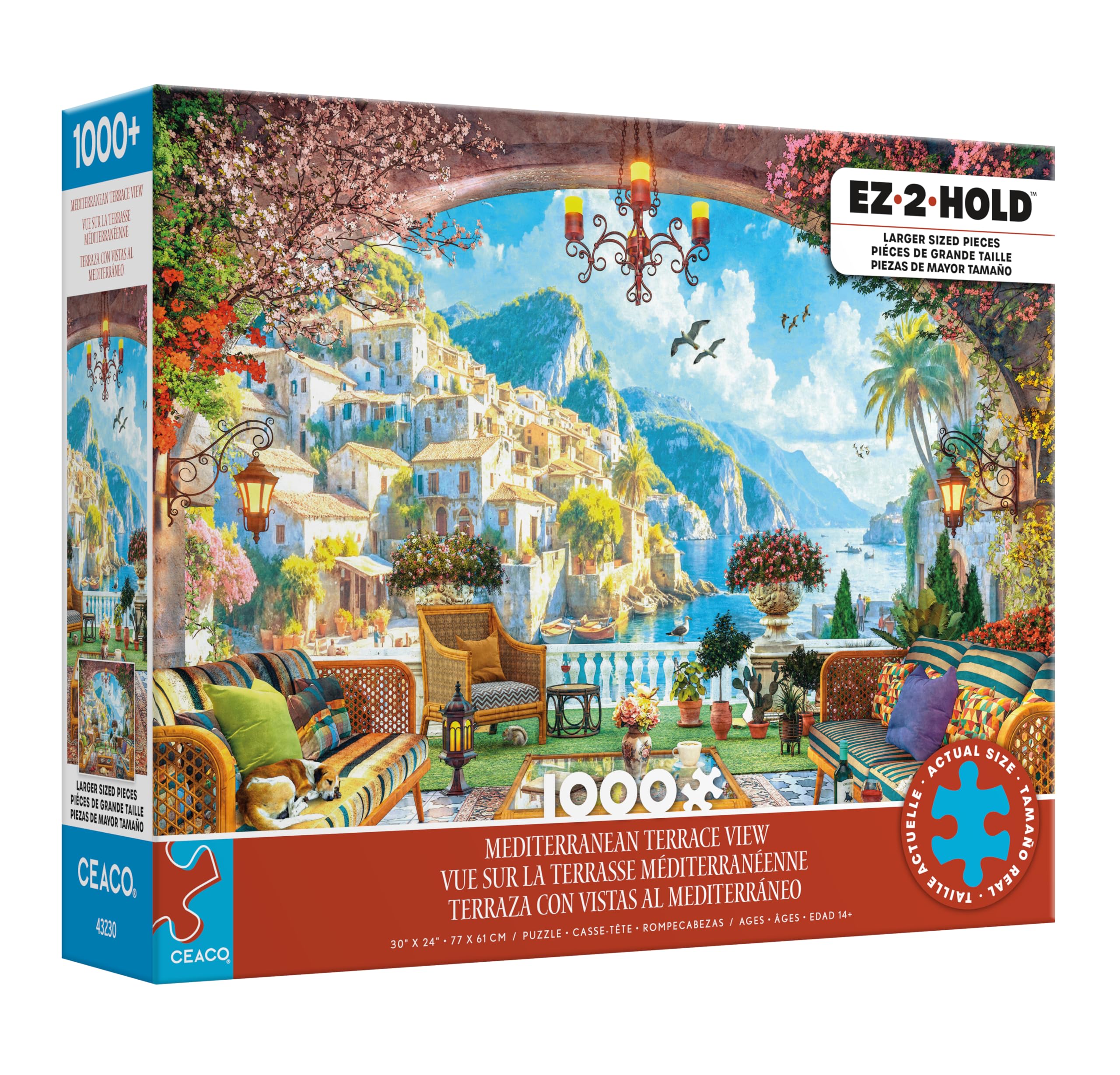 Amazon.com: Ceaco - EZ2Hold - Dominic Davison - Mediterranean