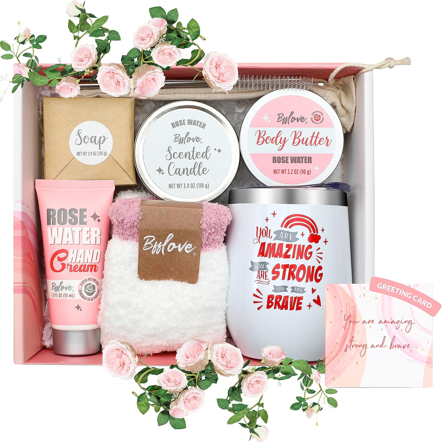 Birthday Pamper Gifts for Women, Care Package for her, Spa Gift Sets