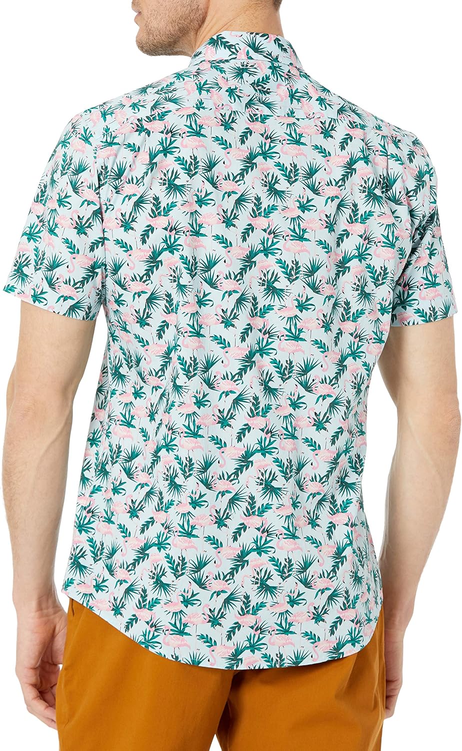 Amazon Essentials Slim-Fit Men's Short Sleeve Button Down Shirt - Image 2