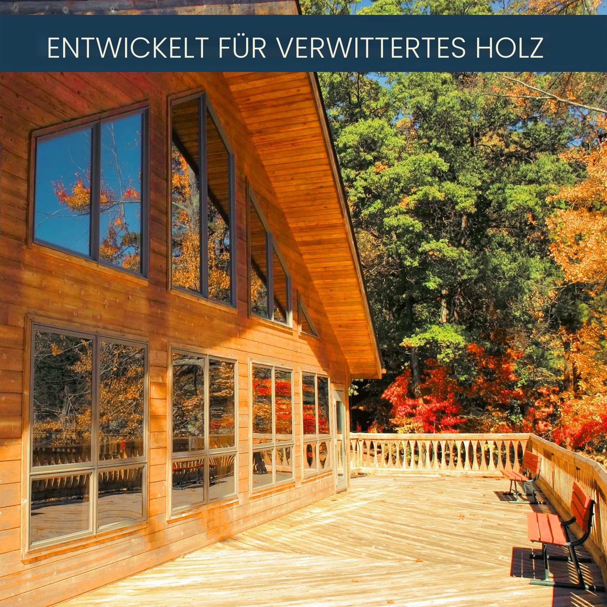 OWATROL TEXTROL - Farblose Tönung - Saturator Holz Outdoor auf Basis natürlicher Pflanzenöle für Hütten Barrieren Schuppen Außenholzverkleidung - Holz Terrassenöl - 5 L