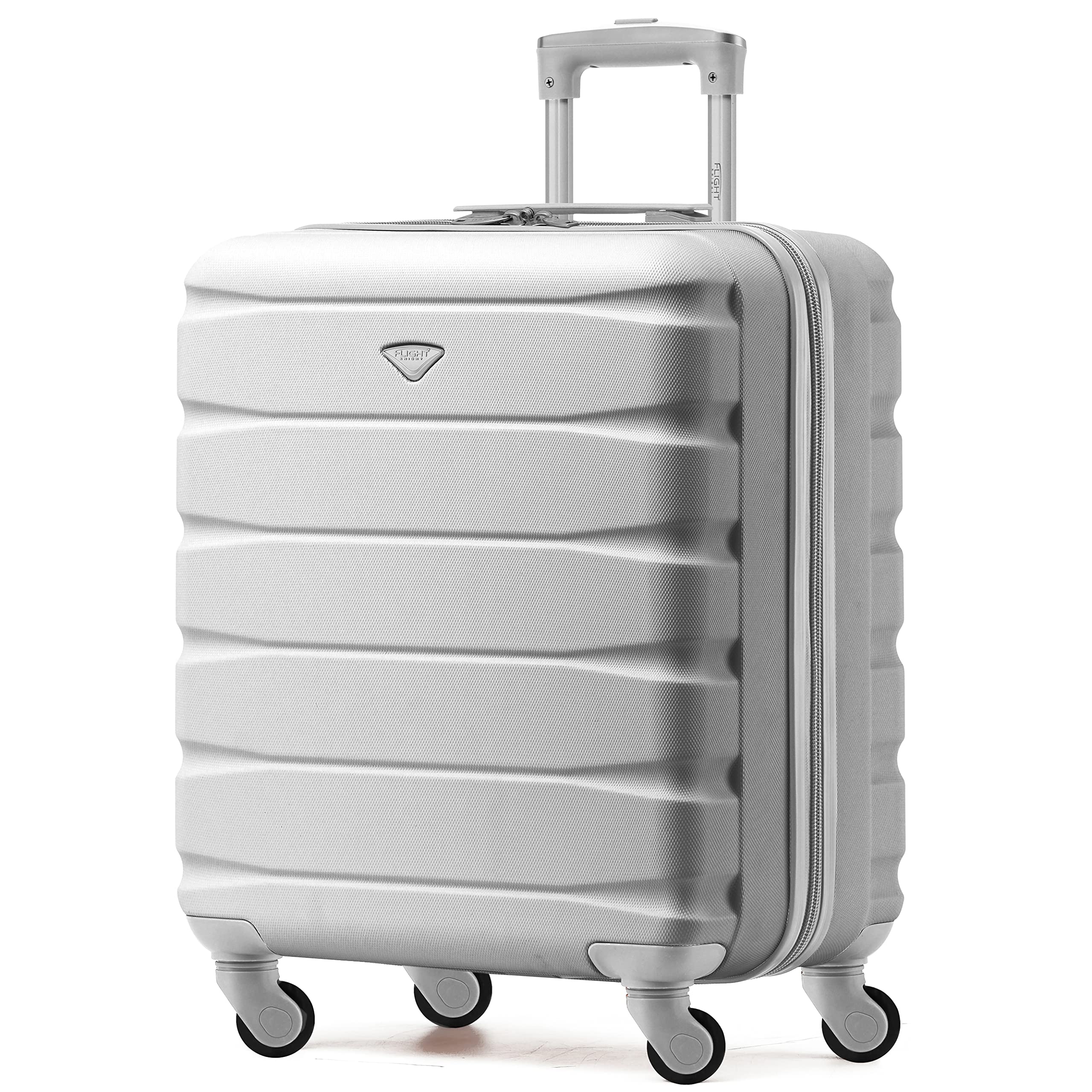 Flight Knight Lightweight 4 Wheel ABS Hard Case Medium Suitcase Approved for Over 100 Airlines Including easyJet, British Airways, Ryanair, Jet2, Emirates & Many More - Check-in Medium Size 25" — view 95