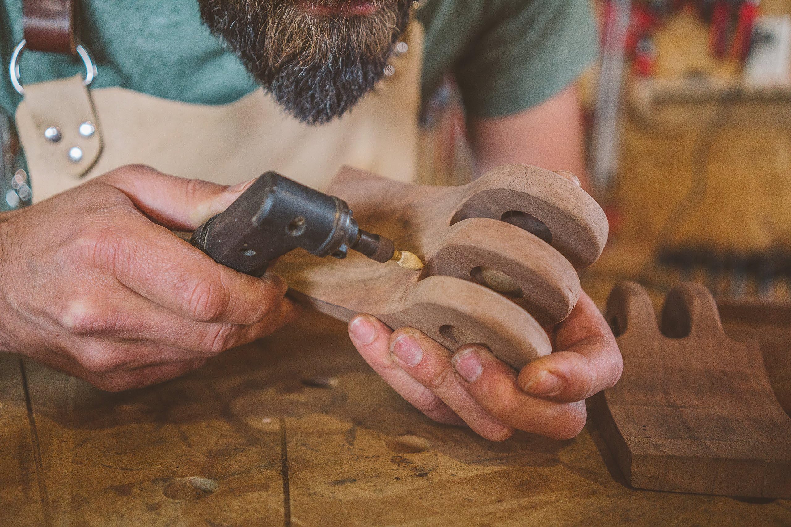 Set 4 Frese Rotanti Kutzall - Grana Molto Grossa, Albero 1/8", Per Legno E Materiali Soffici - Foto 9