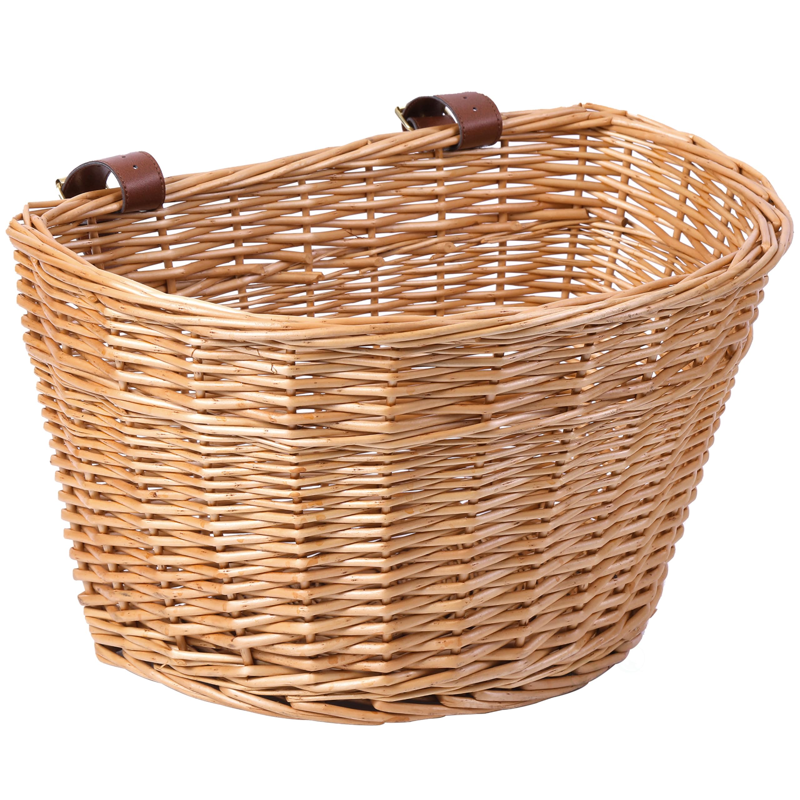 WICKERWISE Bike Basket