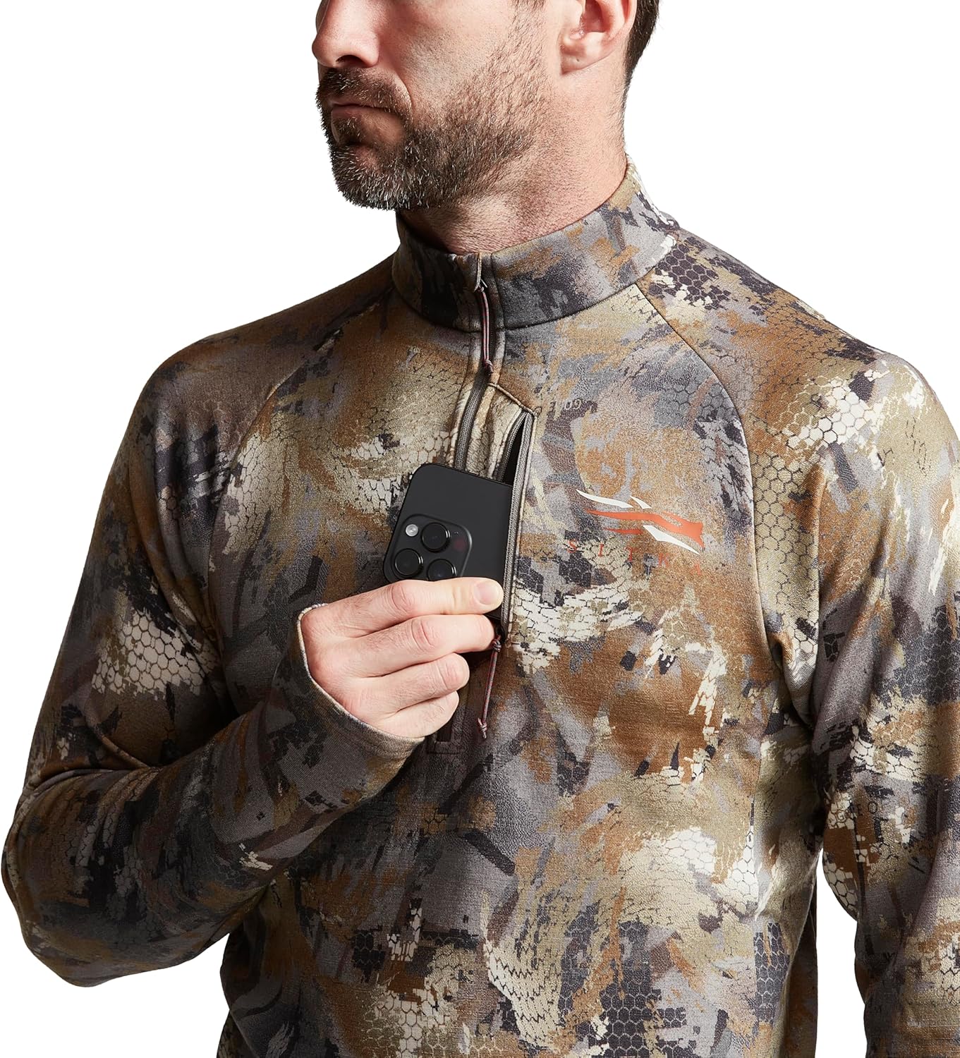 SITKA Gear Mens Core Merino 330 Half-Zip