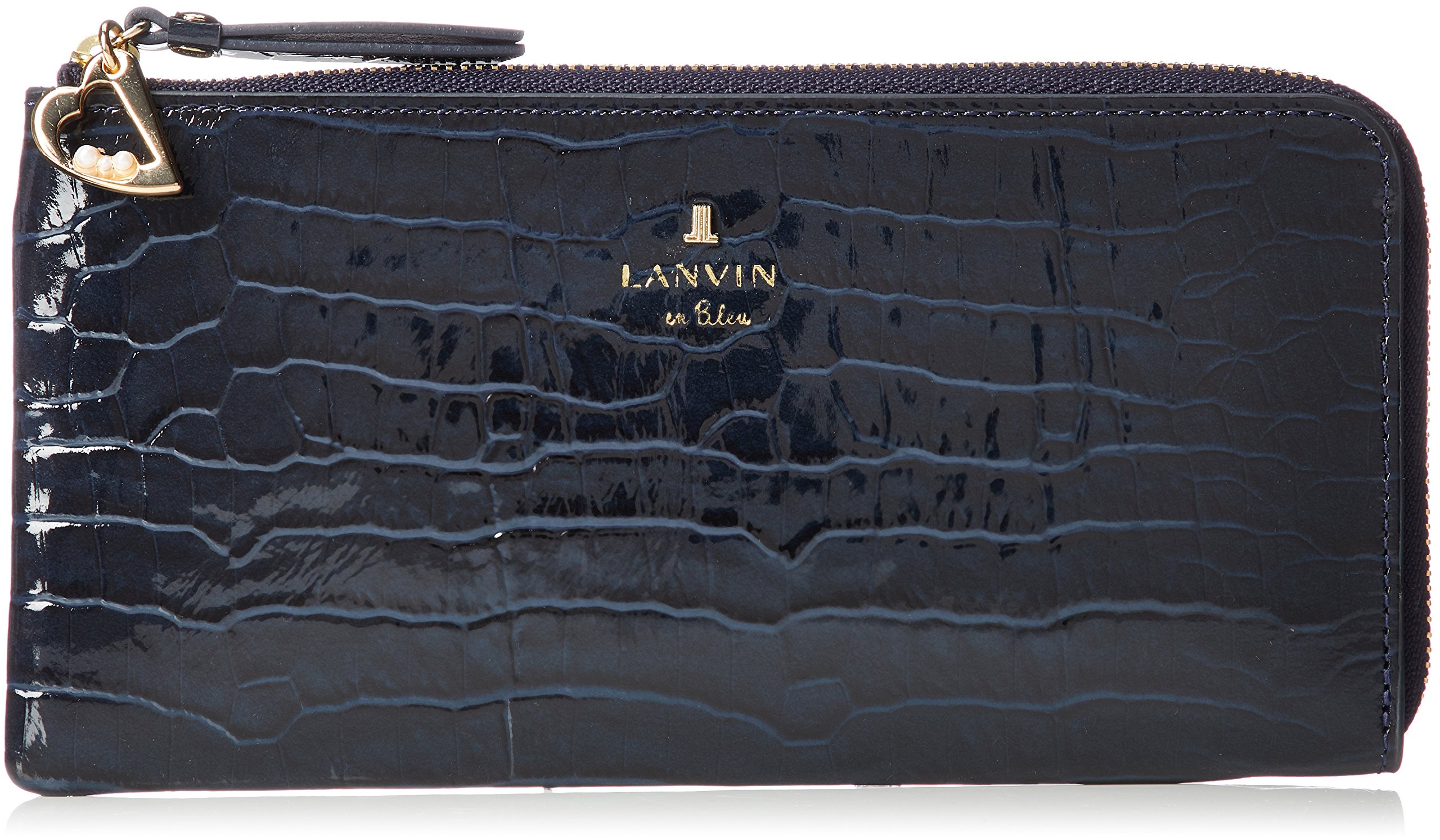 Amazon.co.jp: Lanvin On Blue 481685 Magenta Large Zipper