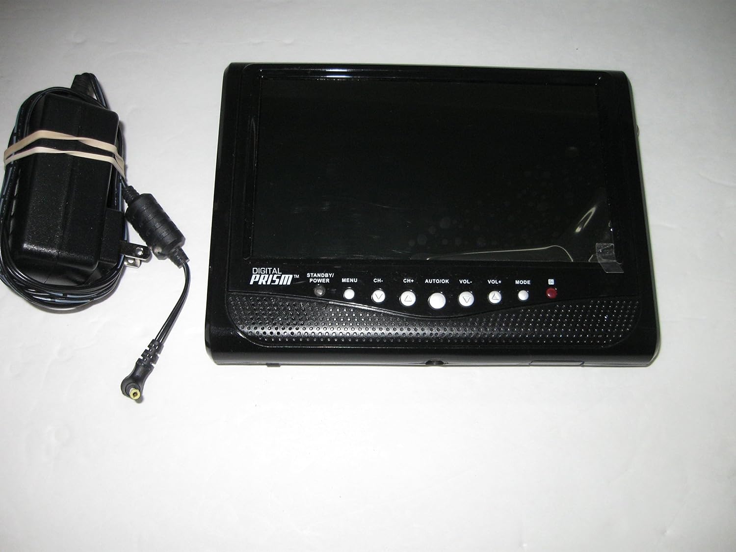 Digital Prism 7" ATSC-710 Portable Handheld Widescreen LCD Digital HDTV - 16:9 NTSC/ATSC Tuners w/Car Adapter (Black)