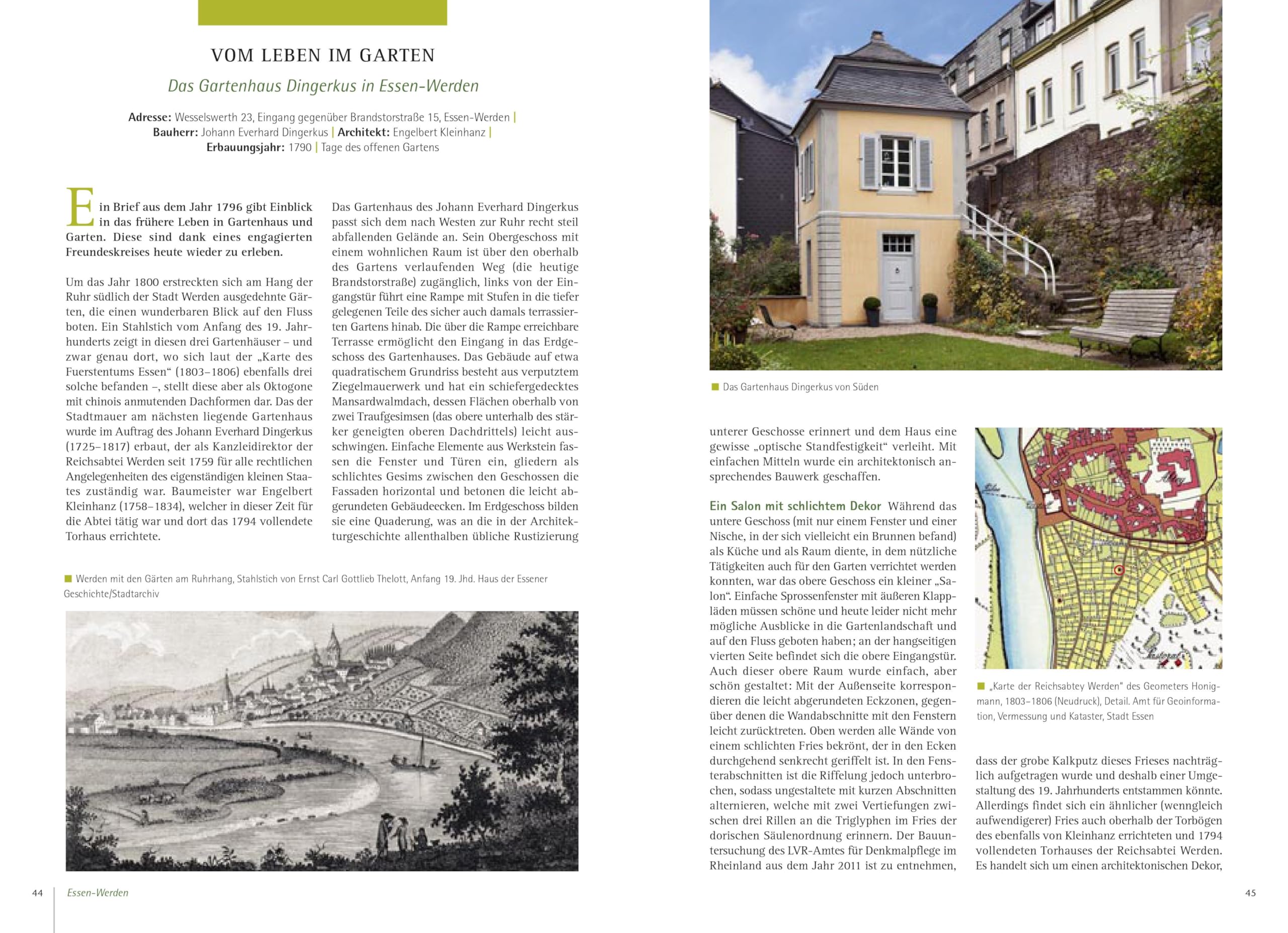 Gartenhäuser im Rheinland: Ein Führer zu den Kleinarchitekturen in Parks und Gärten
