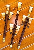 Vista 5 de DUDUK Nivel de concierto - Tres (3) DUDUKs profesionales armenios con 9 cañas Ramish, Kamish e instrucciones de juego hechas de madera