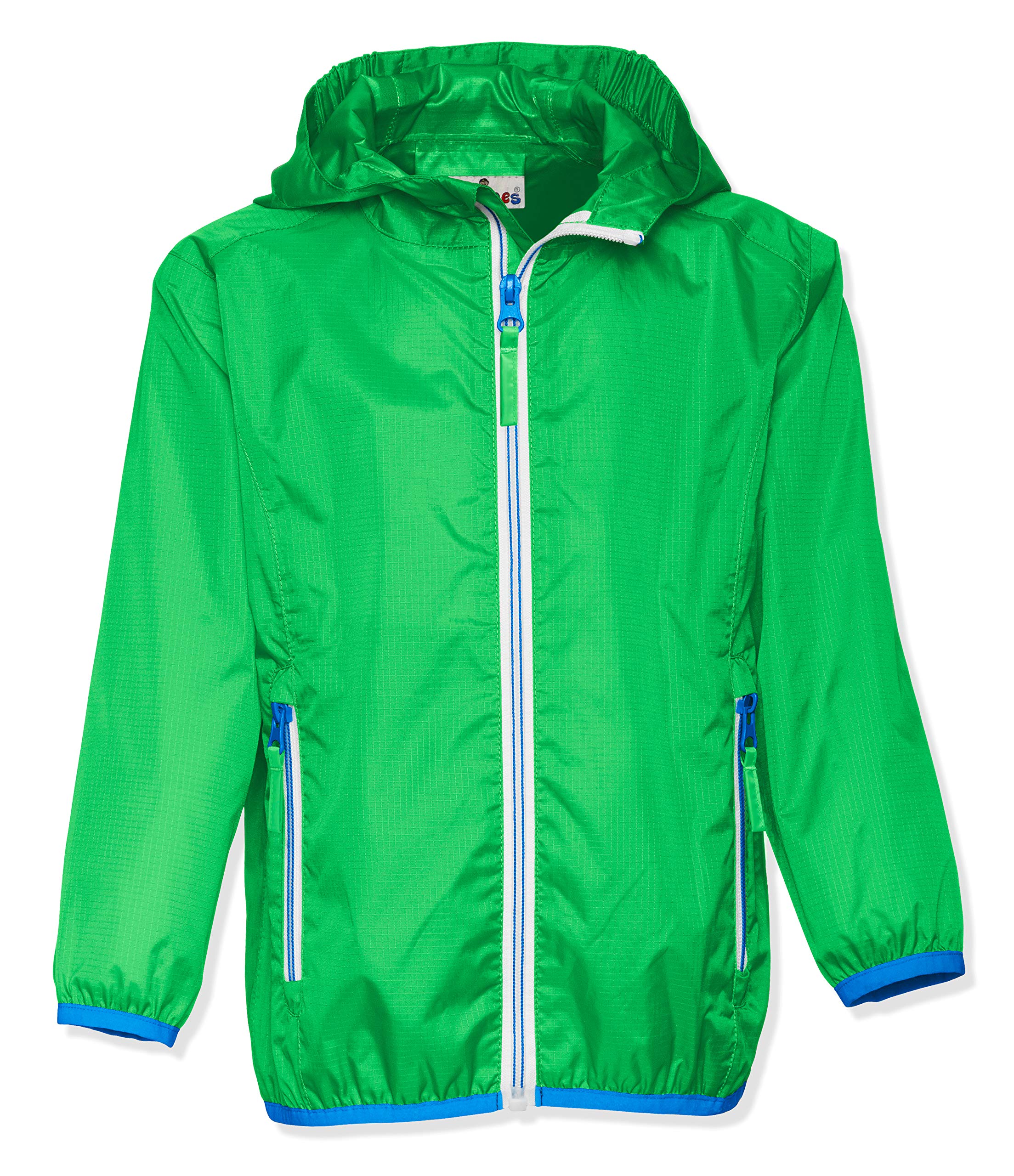 Playshoes Girl's Regenjacke faltbar Raincoat, Green, 3-4 Years (Size:104)