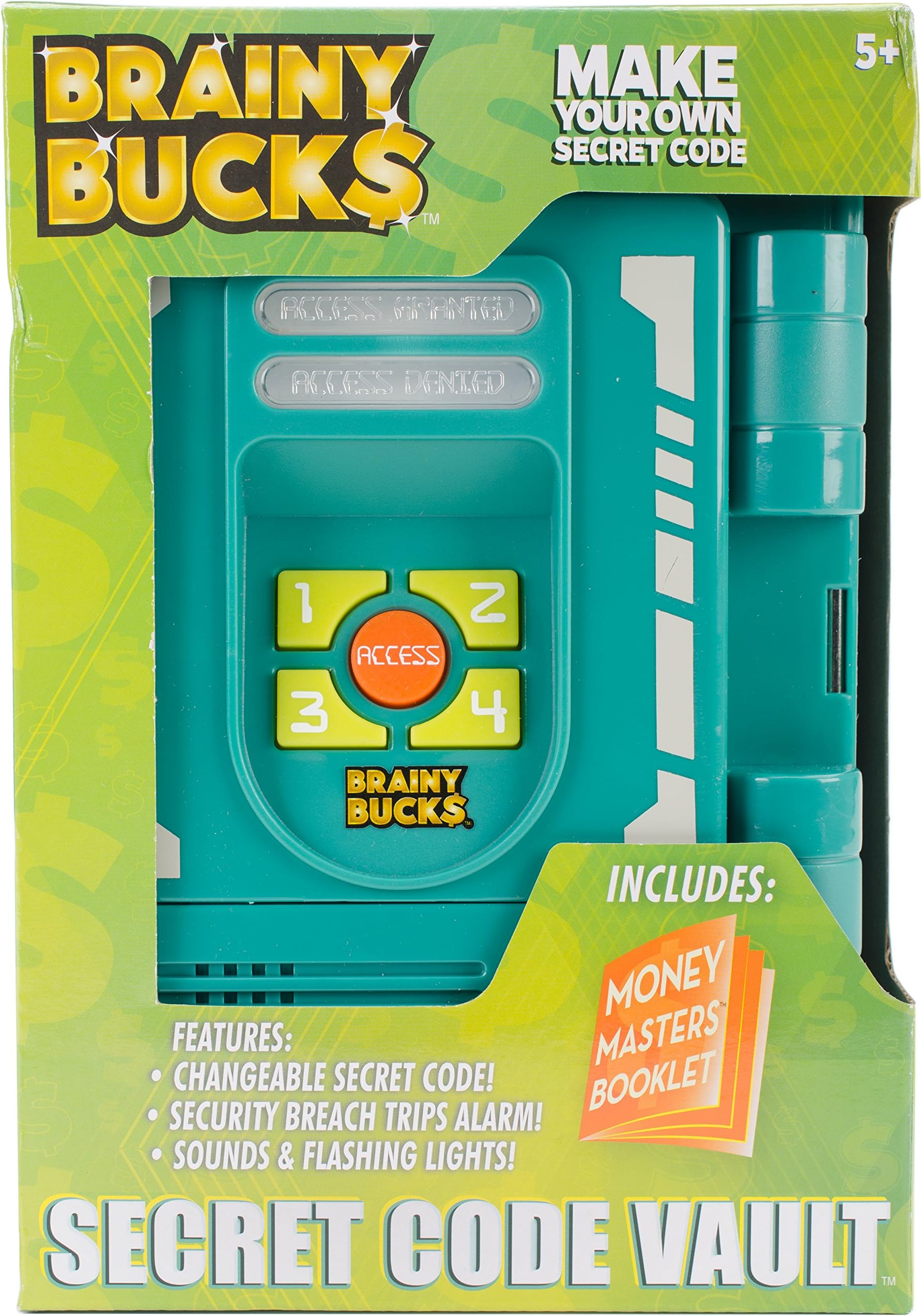 Brainy Bucks Secret Code Vault