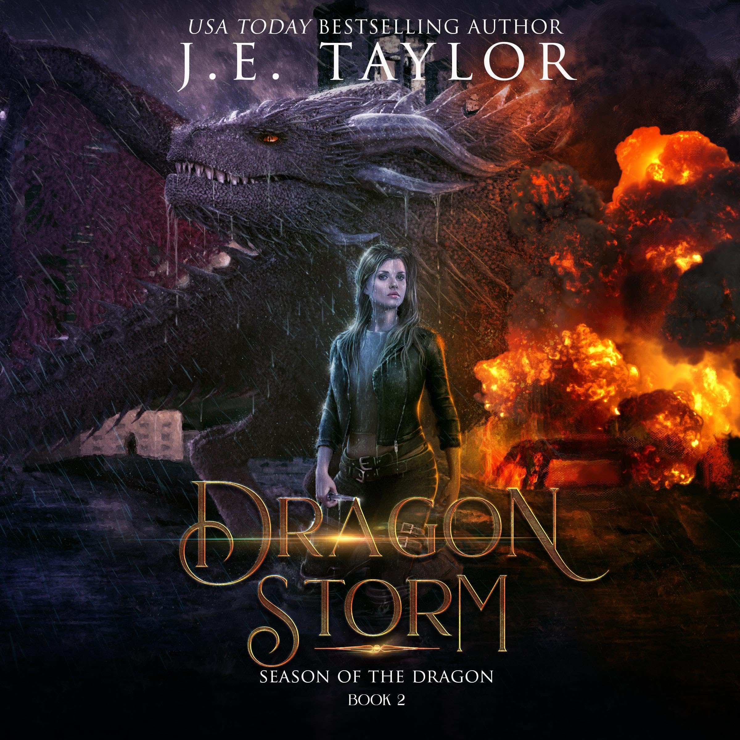 Cover art for Dragon Storm: Season of the Dragon, Book 2