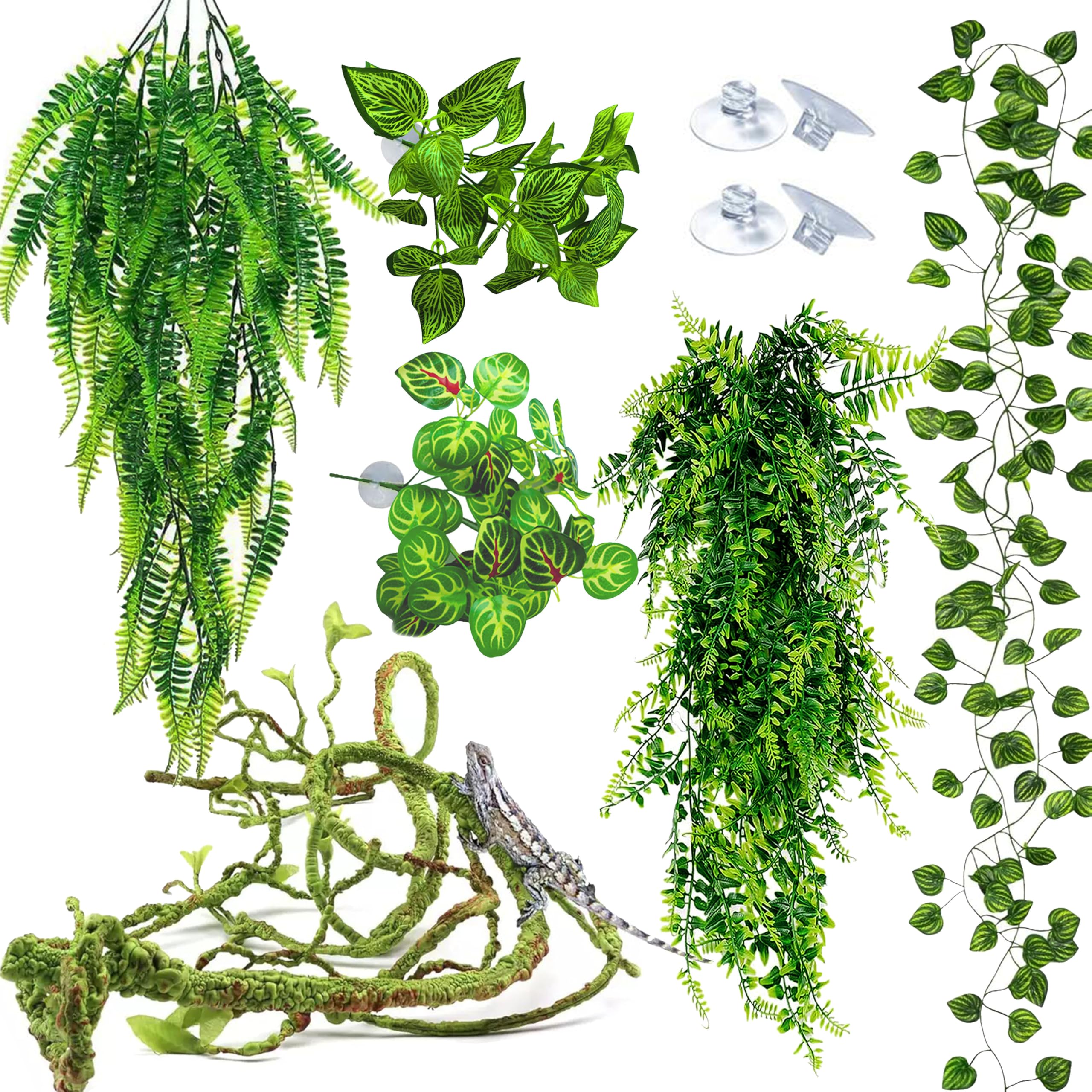 Reptile EcoDen Reptile Plants - habitat decor | Mubboo