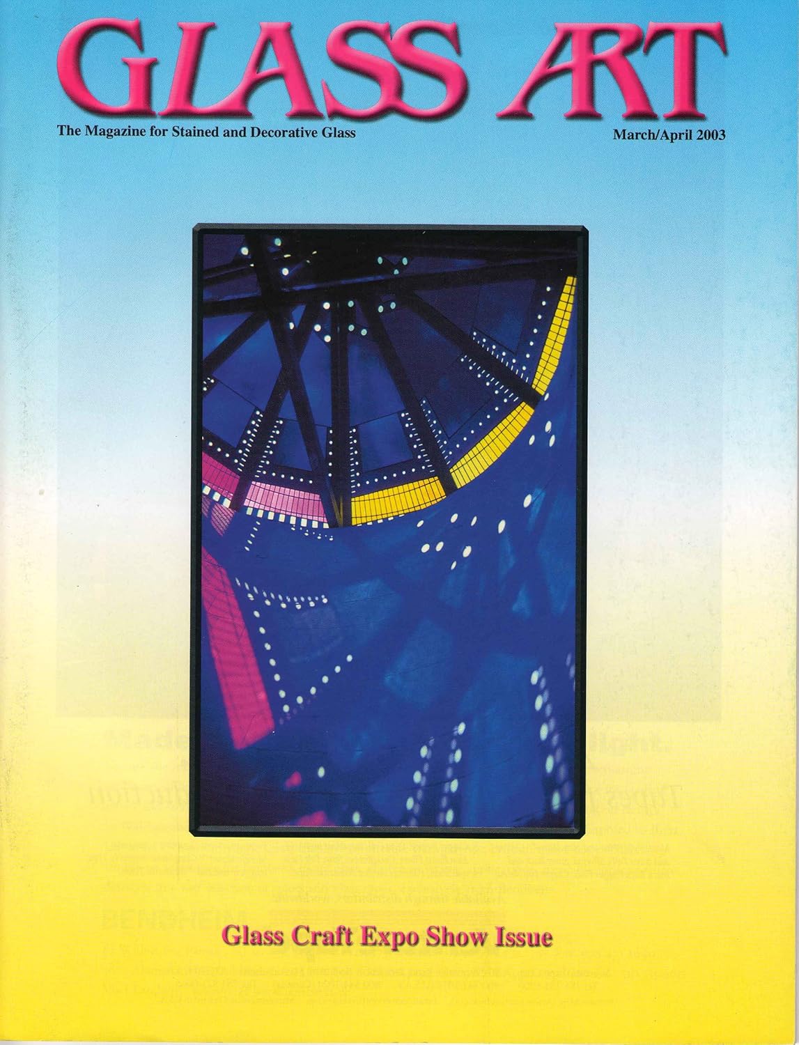 Glass Art Magazine March/April 2003 Shawn Waggoner Books