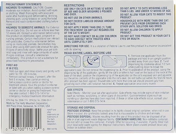 Hartz UltraGuard Pro Topical Flea & Tick Prevention for Cats & Kittens, Over 5 lbs 6 Monthly Treatments