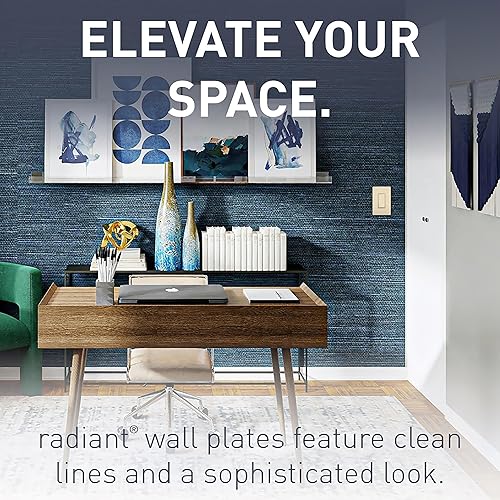 Miniatura 3 de Pass & Seymour RWP26WCC10 - Plato de pared, plástico, 0.04 onzas (1 gramo), color blanco, RWP262ICC6