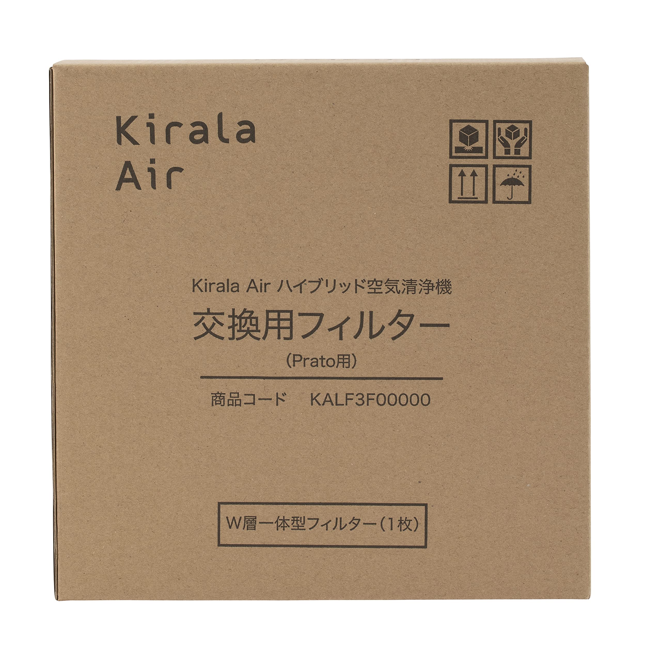 Amazon | Kirala Air ハイブリッド空気清浄機 交換用フィルター（Prato