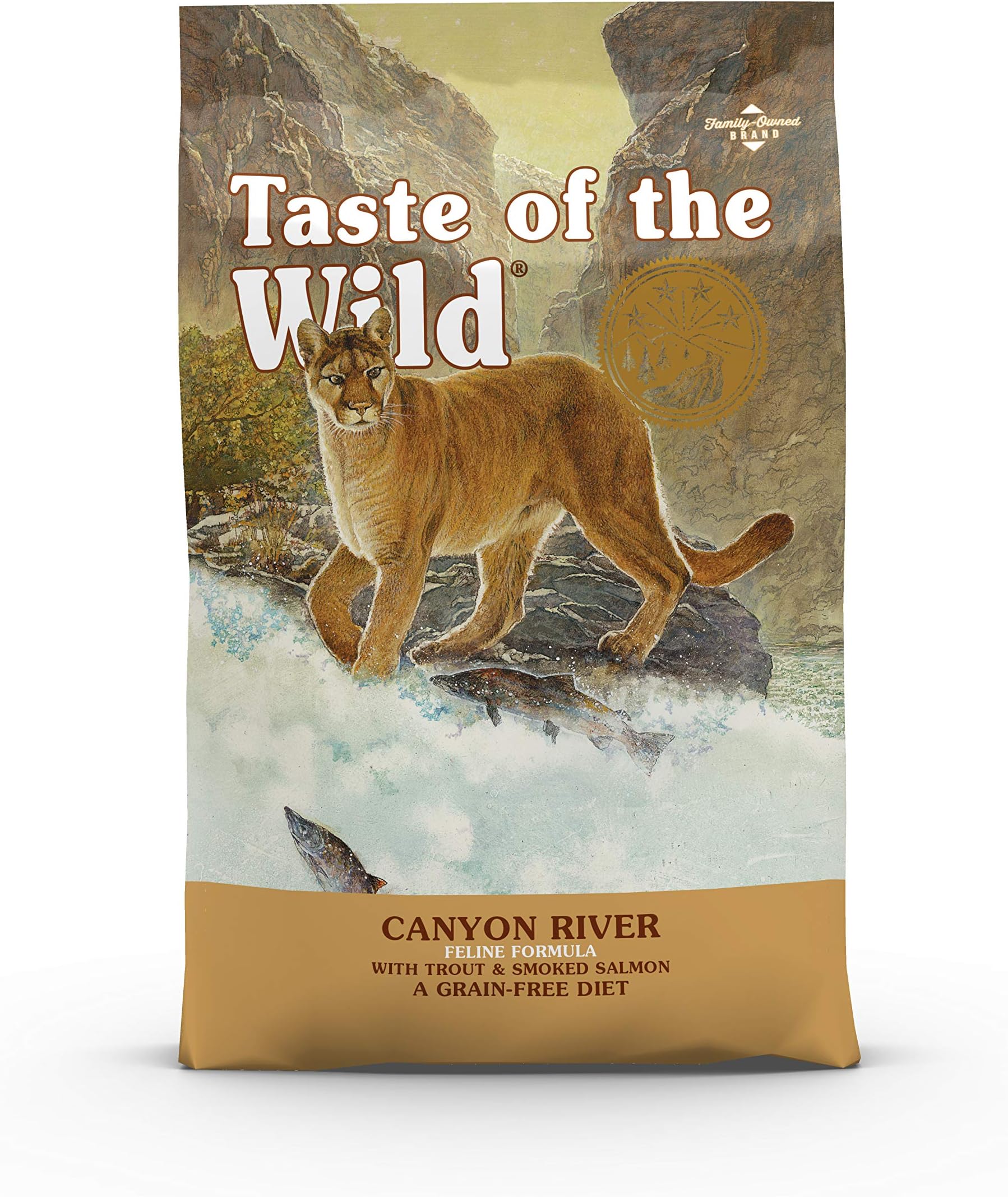Dry Cat Food Canyon River Feline (Trout and Smoke Salmon) 2-Kg