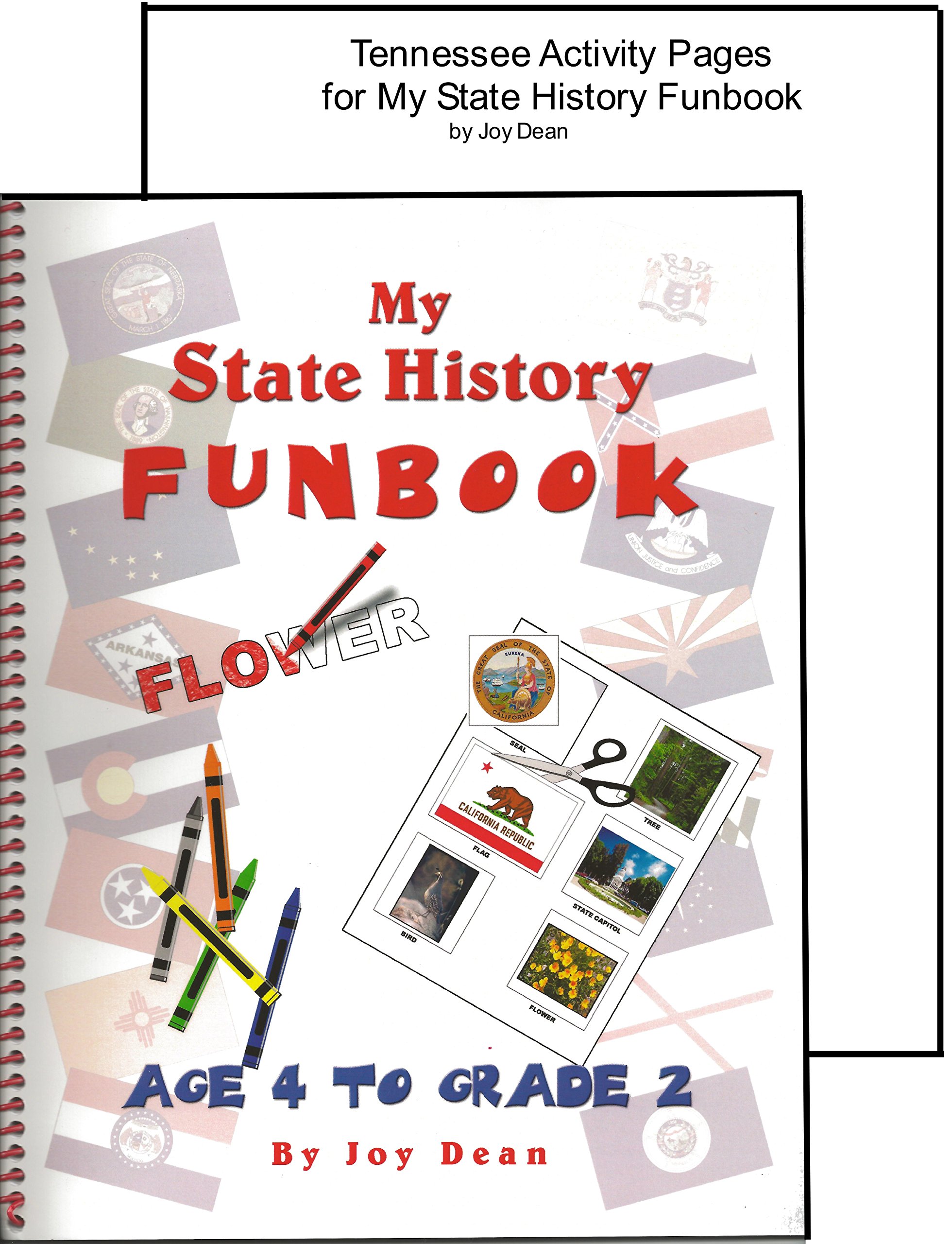 Tennessee: My State History Funbook with Tennessee Activity Pages (State History from a Christian Perspective, Funbook, Tennessee)