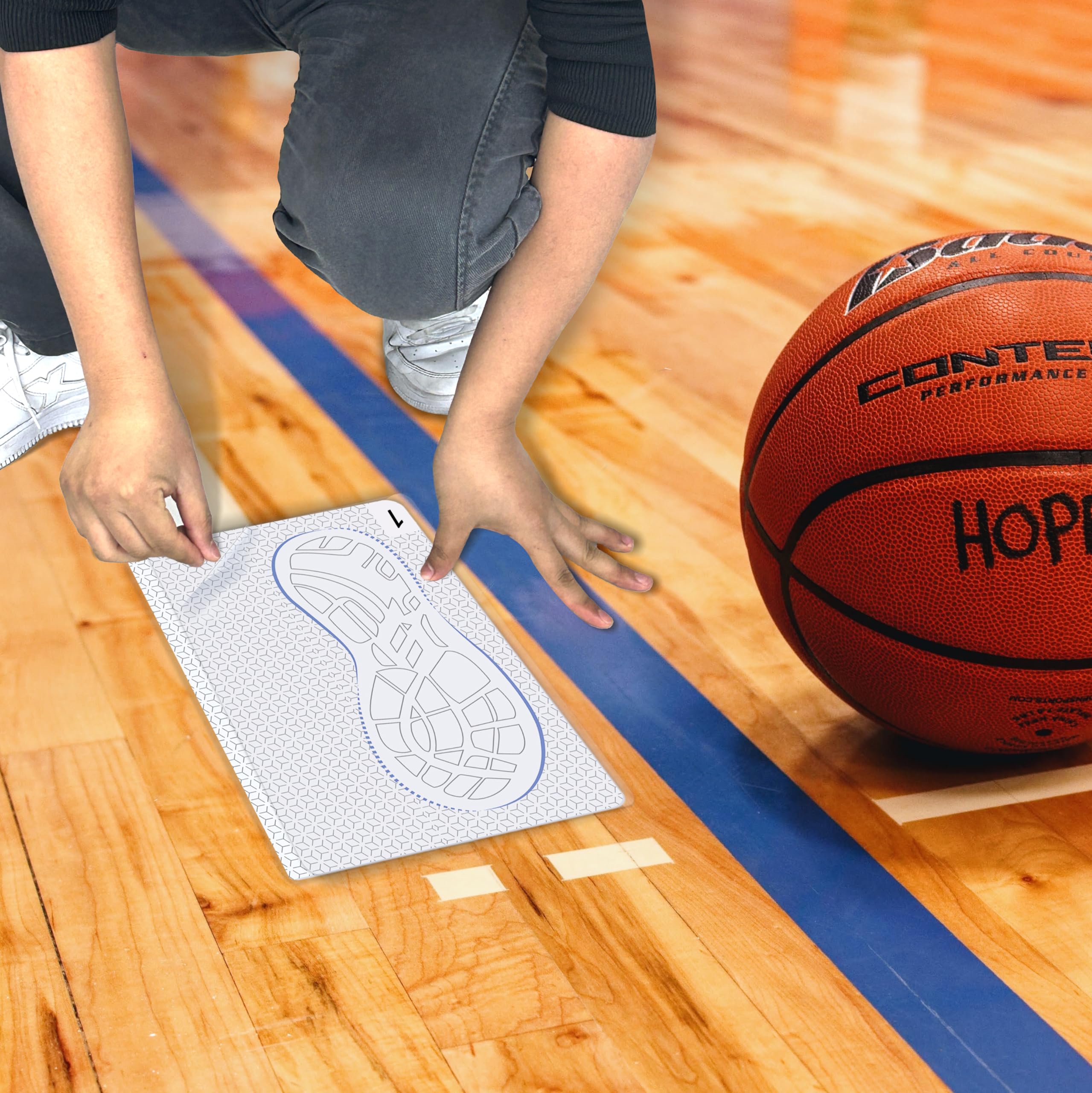 Sticky Mats For Shoes Basketball Shoe Grip Mat 60-Sheet Non-Slip