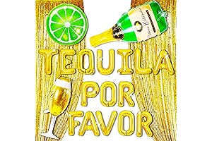 Tequila Por Favor Banner for any Party (e.g. wedding, bachelorette, birthday, final fiesta, Christmas