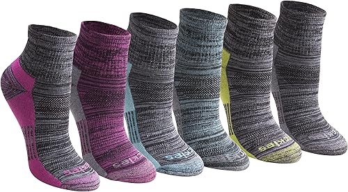 Dickies Calcetines Dri-Tech que absorben la humedad para mujer (612 pares) (M-L)