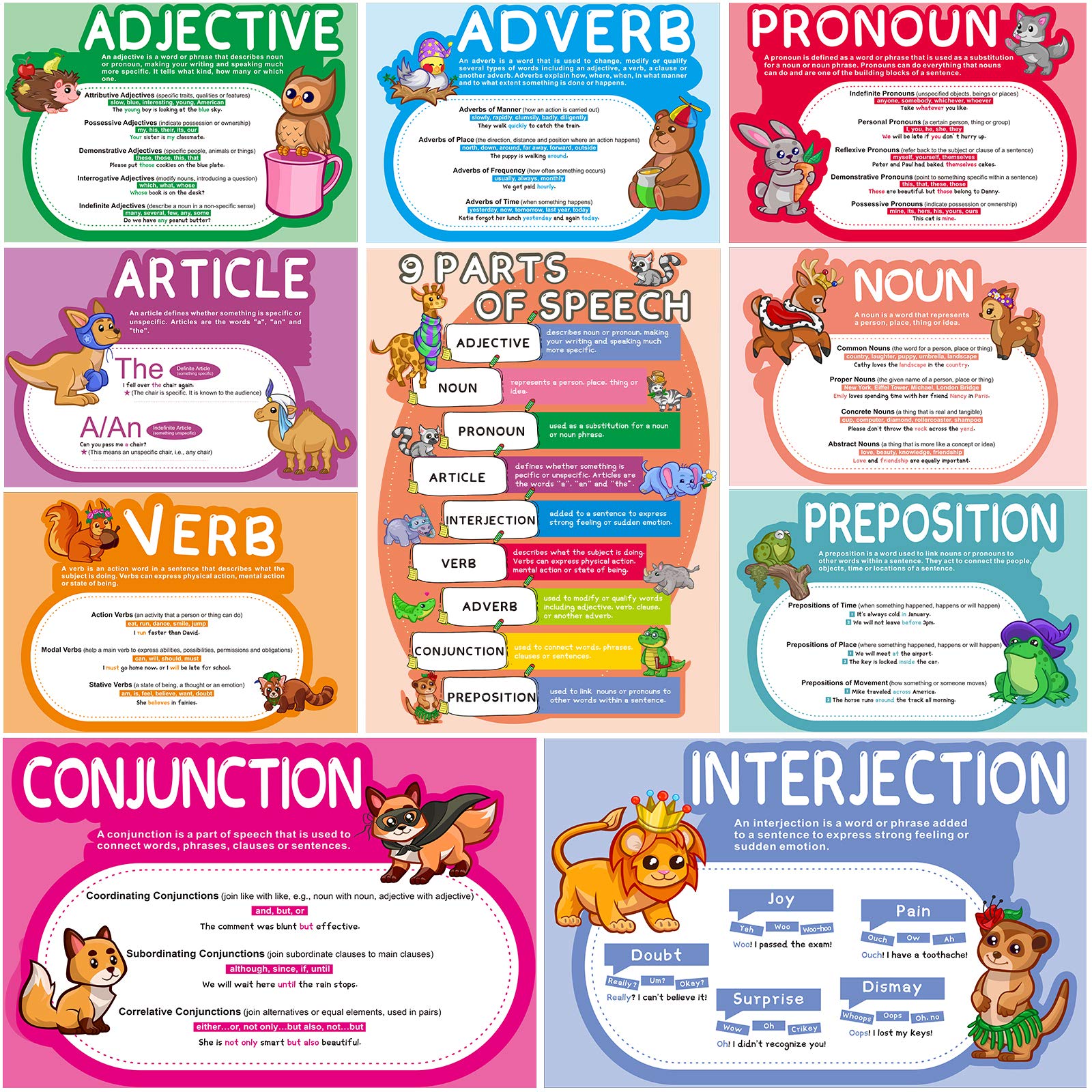 homove-parts-of-speech-grammar-posters-10-pieces-large-laminated-educational-posters-grammar-bulletin-board-set-with-glue-point-dot-for-primary-middle-school-students-16-5-x-11-2-inches-amazon-com-au-home for Free Printable Parts Of Speech Posters HoMove Parts of Speech Grammar Posters, 10 Pieces Large Laminated Educational Posters, Grammar Bulletin Board Set with Glue Point Dot for Primary & Middle School Students, 16.5 x 11.2 Inches : Amazon.com.au: Home for Free Printable Parts Of Speech Posters