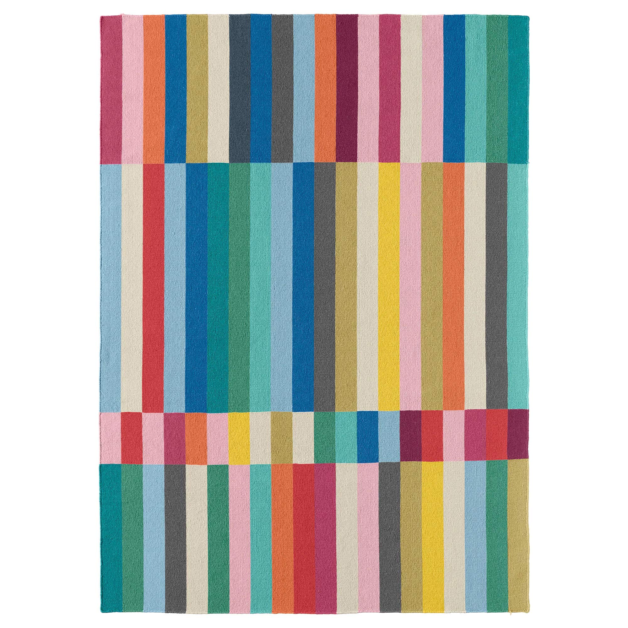 Tapis tissé à la main multicolore MBI 240x170cm pour réchauffer un sol froid