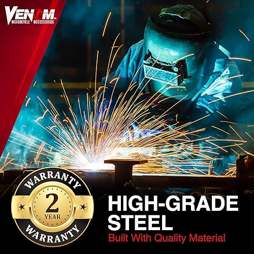 Miniatura 7 de Venom soporte de paleta frontal y trasera en combo para motocicleta deportiva, soporte para elevación de rueda, soporte de potrero en combo