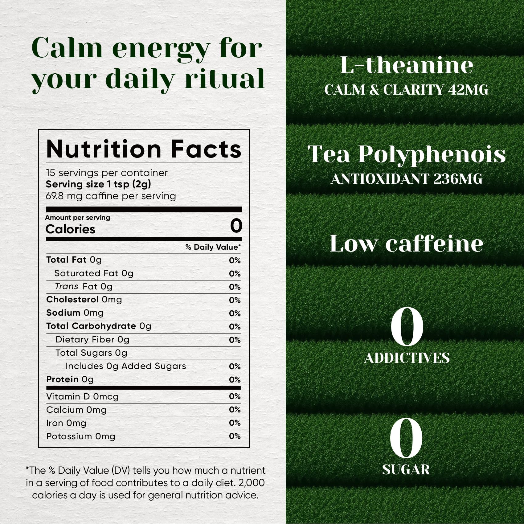 Venture Pal Superior Ceremonial Grade Matcha Powder 100 Pure First Harvest Matcha Powder Green Tea sourced from Uji — view 9