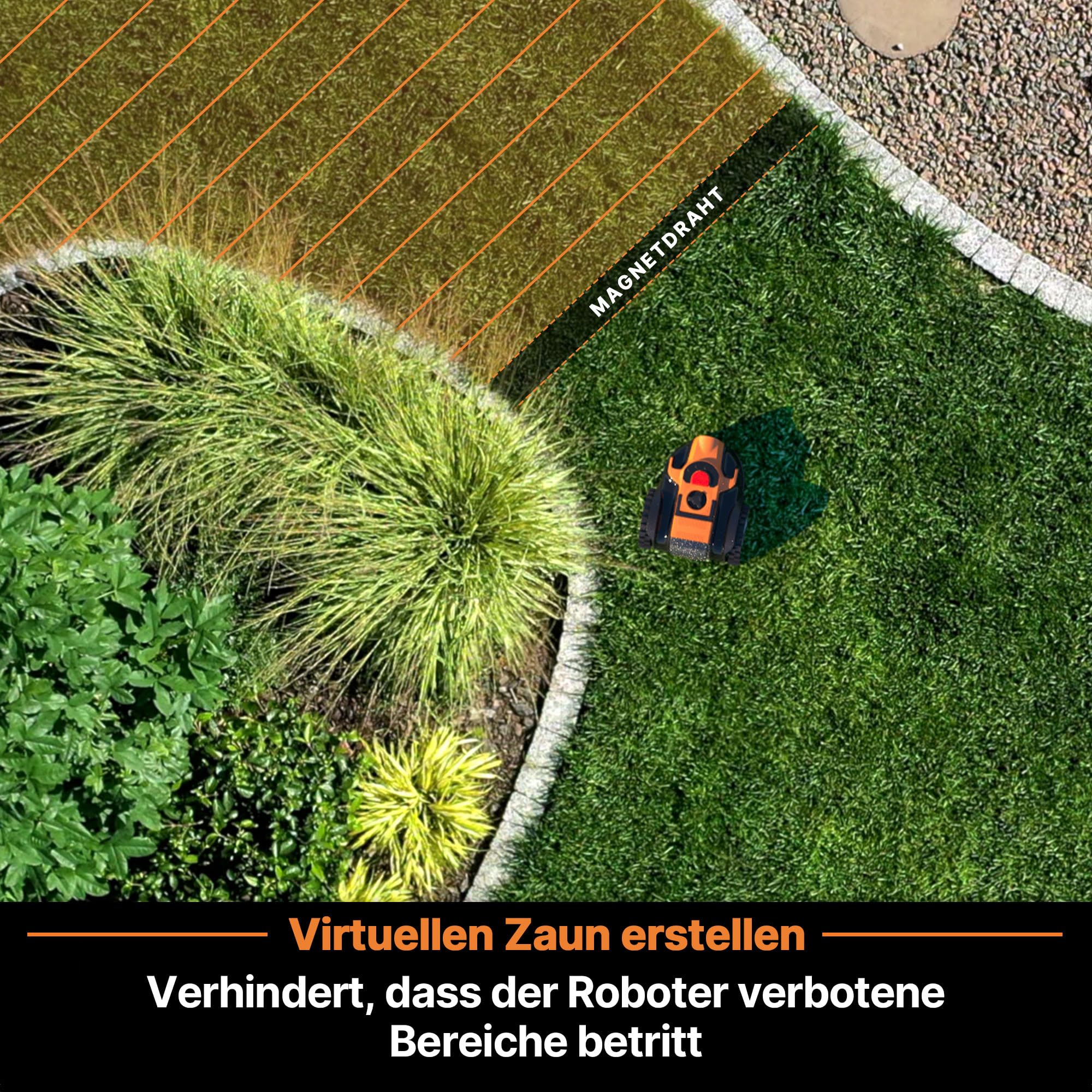 Lawnmaster 952705 Magnetband 5m Kabel für VBRM18-Serie