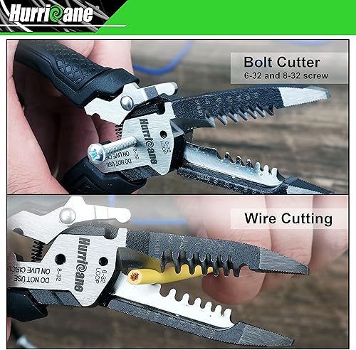 Miniatura 6 de HURRICANE Juego de destornilladores eléctricos aislados de 15 piezas de 1000 V con pelacables 6 en 1