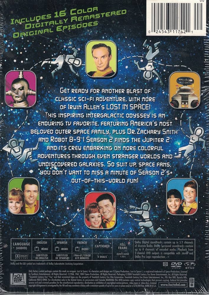 Amazon.com: Lost in Space - Season 2, Vol. 1 : Guy Williams