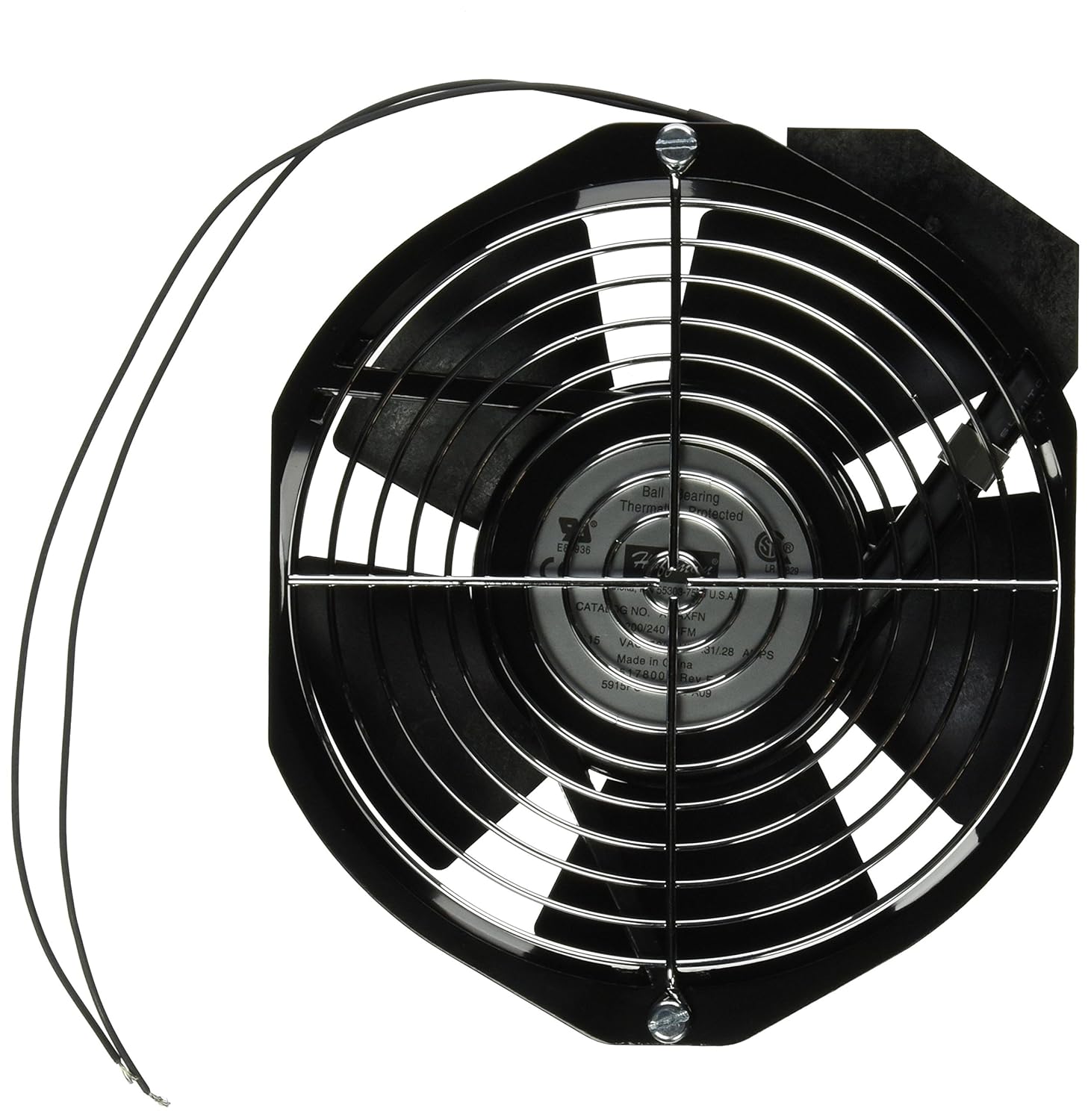 Hoffman A6AXFN Axial Fan, 6", 115V, 50/60 Hz, Model Number: HFA6AXFN