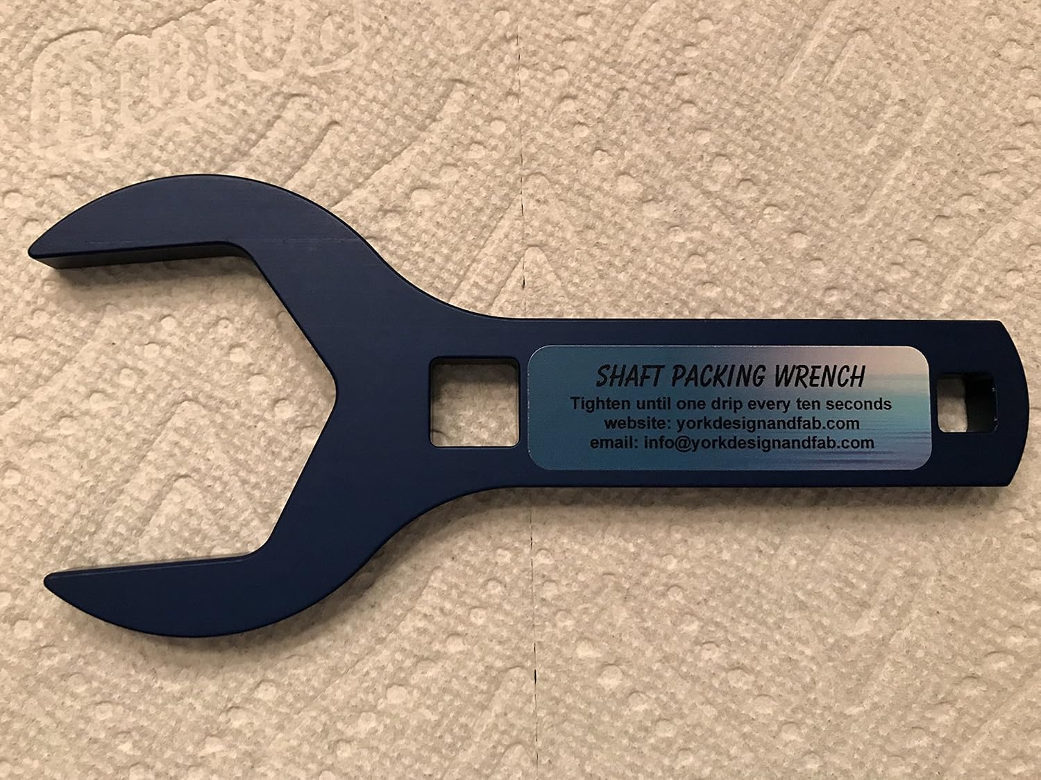 17/8" Shaft Packing Wrench for Inboards Industrial