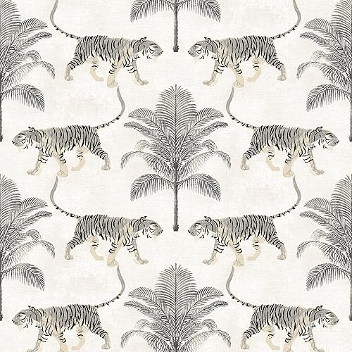 Tommy Bahama - Papel tapiz autoadhesivo para dormitorio, tocador, cocina, vinilo, cobertura de 30.75 pies cuadrados (colección Tigre y árbol, coco)