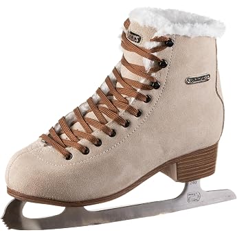 ROCES Women's Suede Eco-fur Leisure Ice Skates