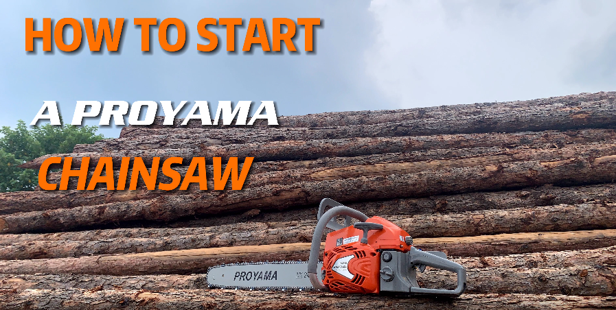 Amazon.com : PROYAMA 62CC 2-Cycle Gas Powered Chainsaw, 22 Inch 18