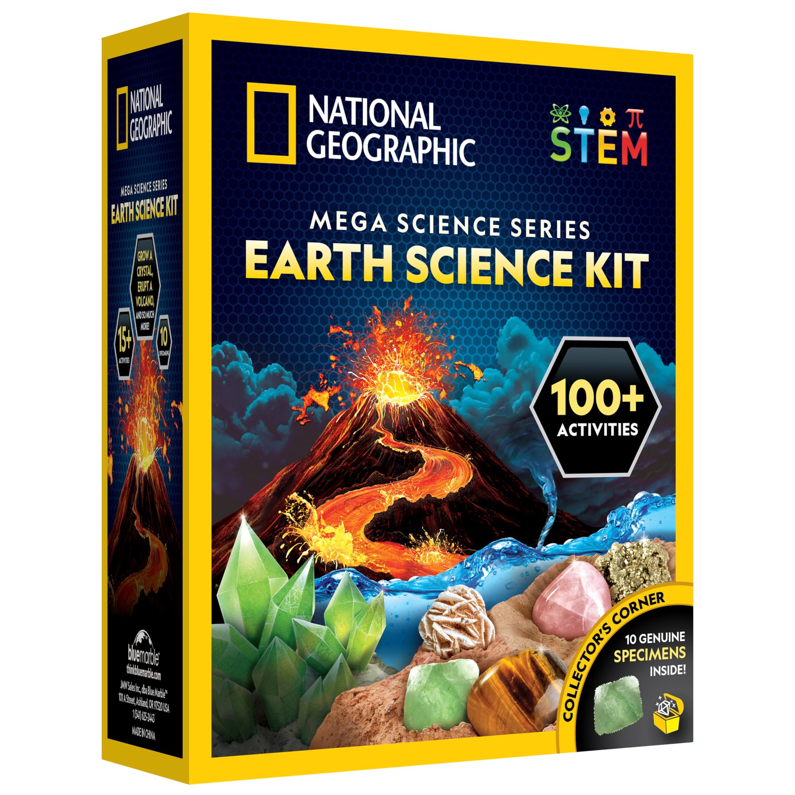 Blue Marble National Geographic Mega Science Series – Earth Kit!, Multi-Colour, One Size, Ngmegaearth