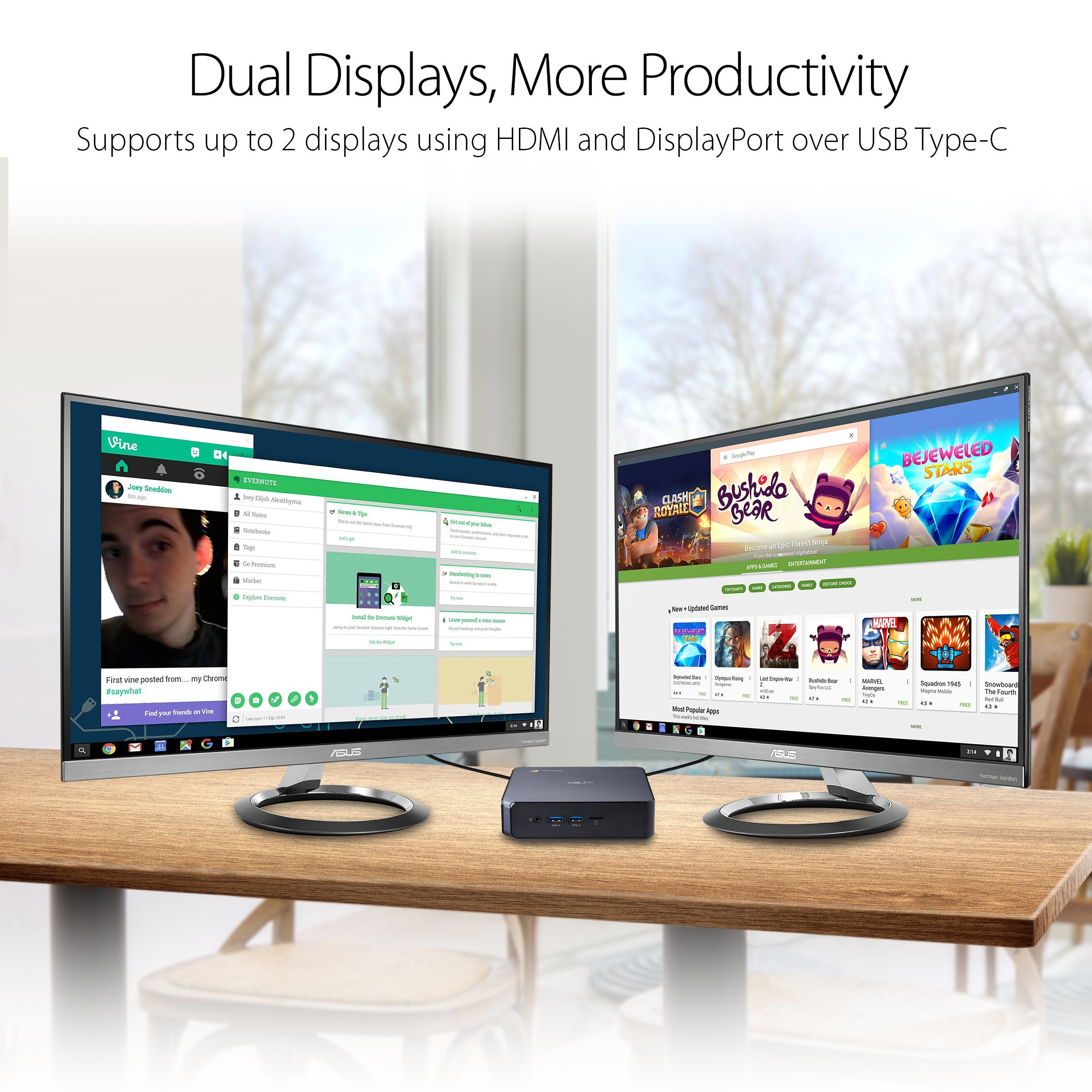 Amazon.com: ASUS Chromebox 3 Mini PC with Intel Core i7-8550U