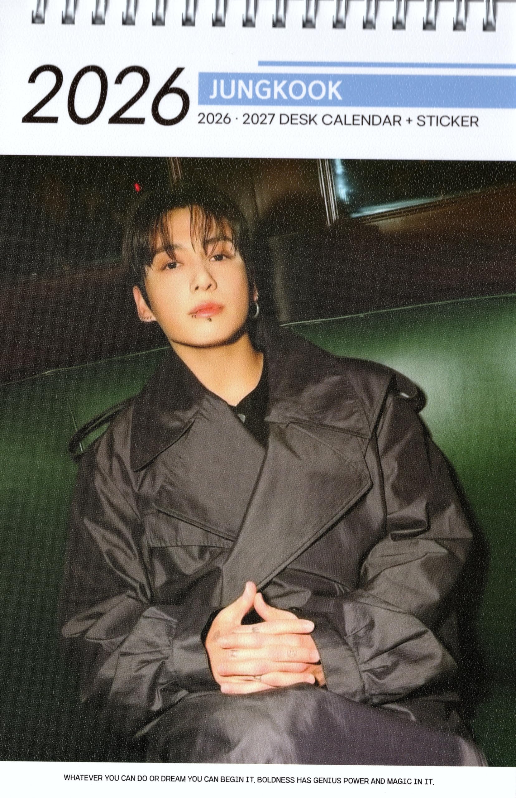 Amazon.co.jp: ジョングク グッズ 卓上 カレンダー (写真集 カレンダー