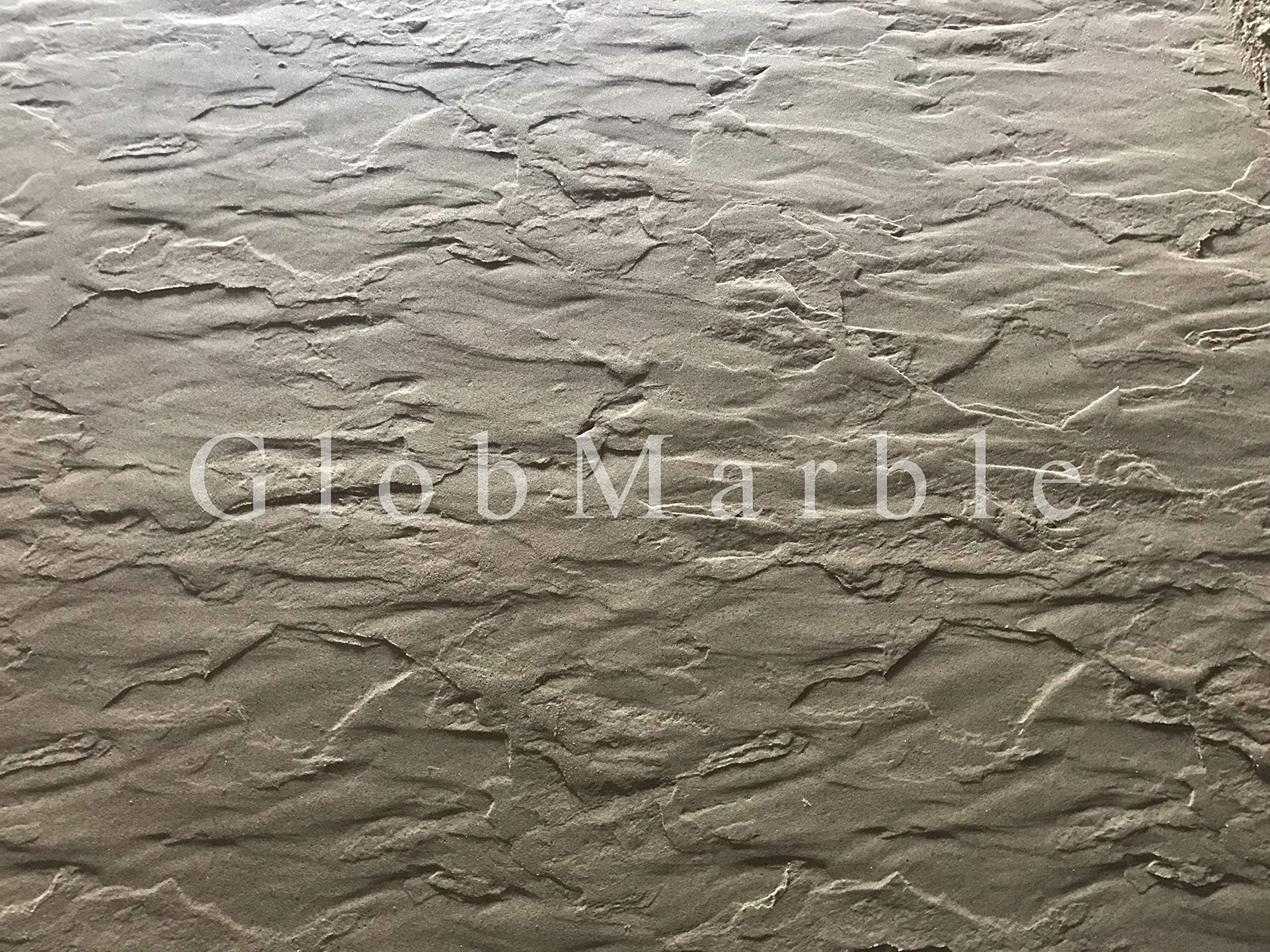 GlobMarble 24-Inch by 24-Inch Seamless Concrete Texturing Skin, Slate Pattern Skin Mat SKM 1000