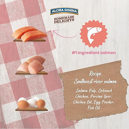 Miniatura 5 de Homemade Delights - Comida húmeda para gatos (Southwest River Salmon Kitten) - (paquete de 12)