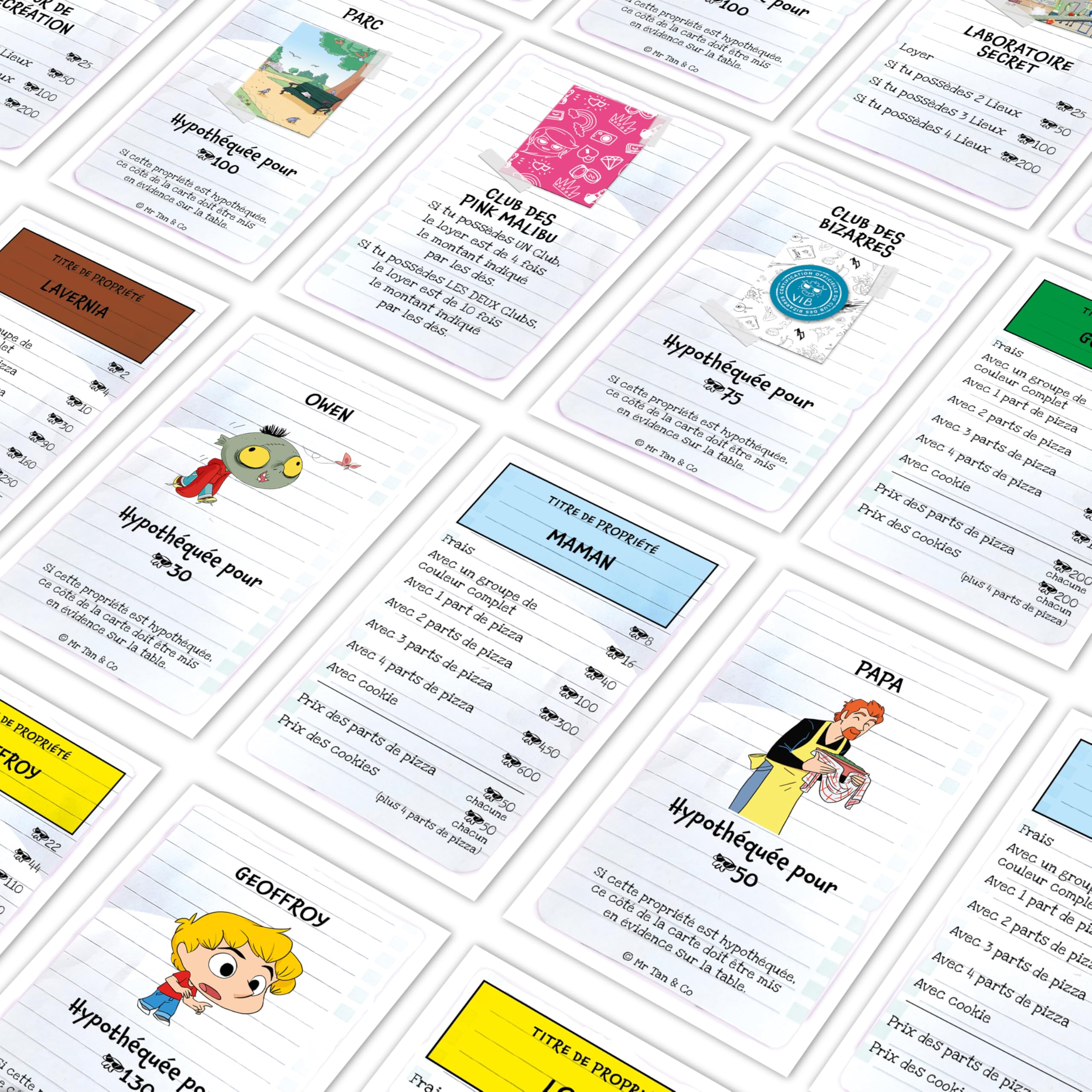 Winning Moves Monopoly Mortelle Adele Jeu de Societe - Jeu de Plateau à partir de 8 Ans Plus - 2 à 6 Joueurs - Version française