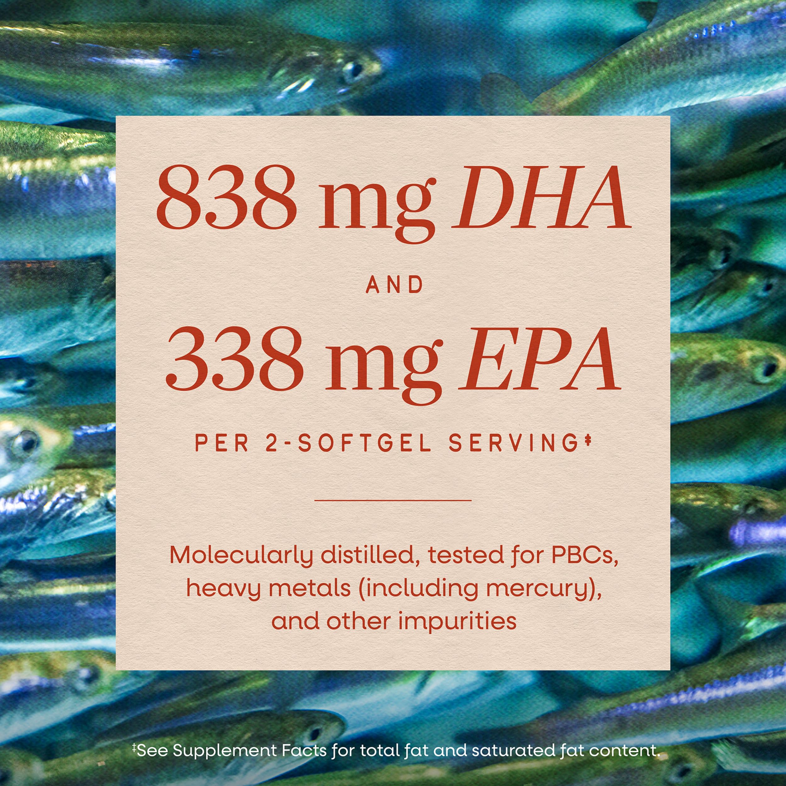 Nature's Way Mega-DHA Premium Fish Oil, Omega-3 DHA and EPA, 60 ct — Amazon image 4