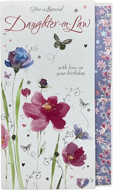 Daughter in Law Birthday Card