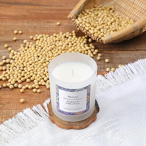 Miniatura 12 de Velas perfumadas de mango de coco, vela de verano, velas perfumadas de aromaterapia, regalo de vela para mujeres, vela de cera de soja natural, 8