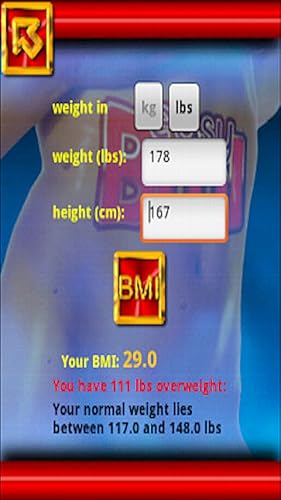 Easy Body Mass Index BMI