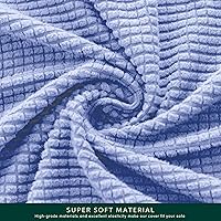 Vista 418 de CHUN YI - Funda elástica para sofá (7 piezas), funda para sofá de 3 plazas con tres respaldos y cojines separados con banda elástica, tela jacquard