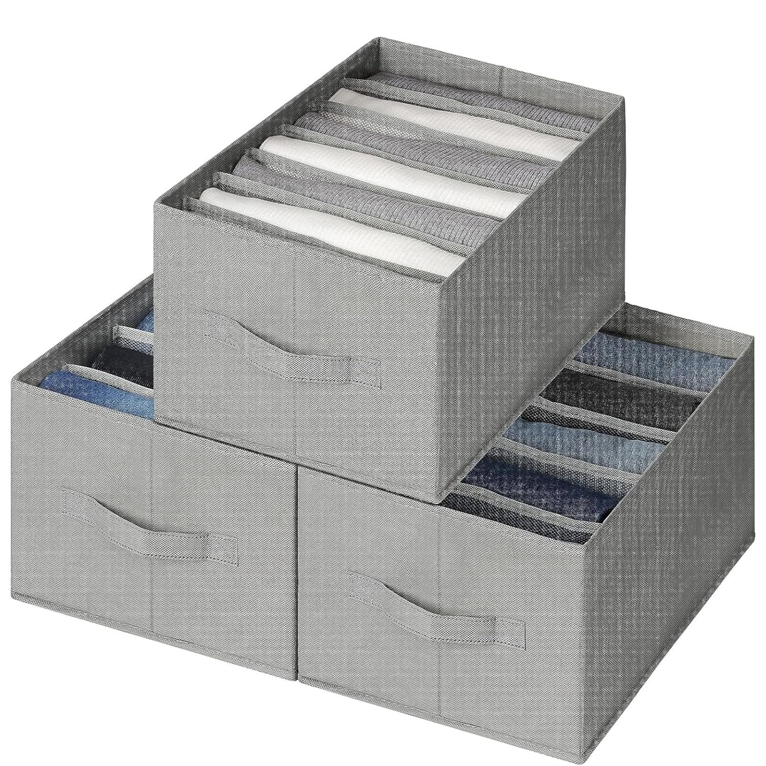 TASMAX jeans organiser for wardrobe clothing organisation cloth